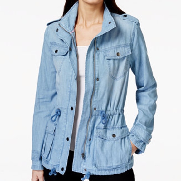 Nanette Lepore Jackets & Blazers - ◦ NANETTE LEPORE ◦ Anorak denim jacket